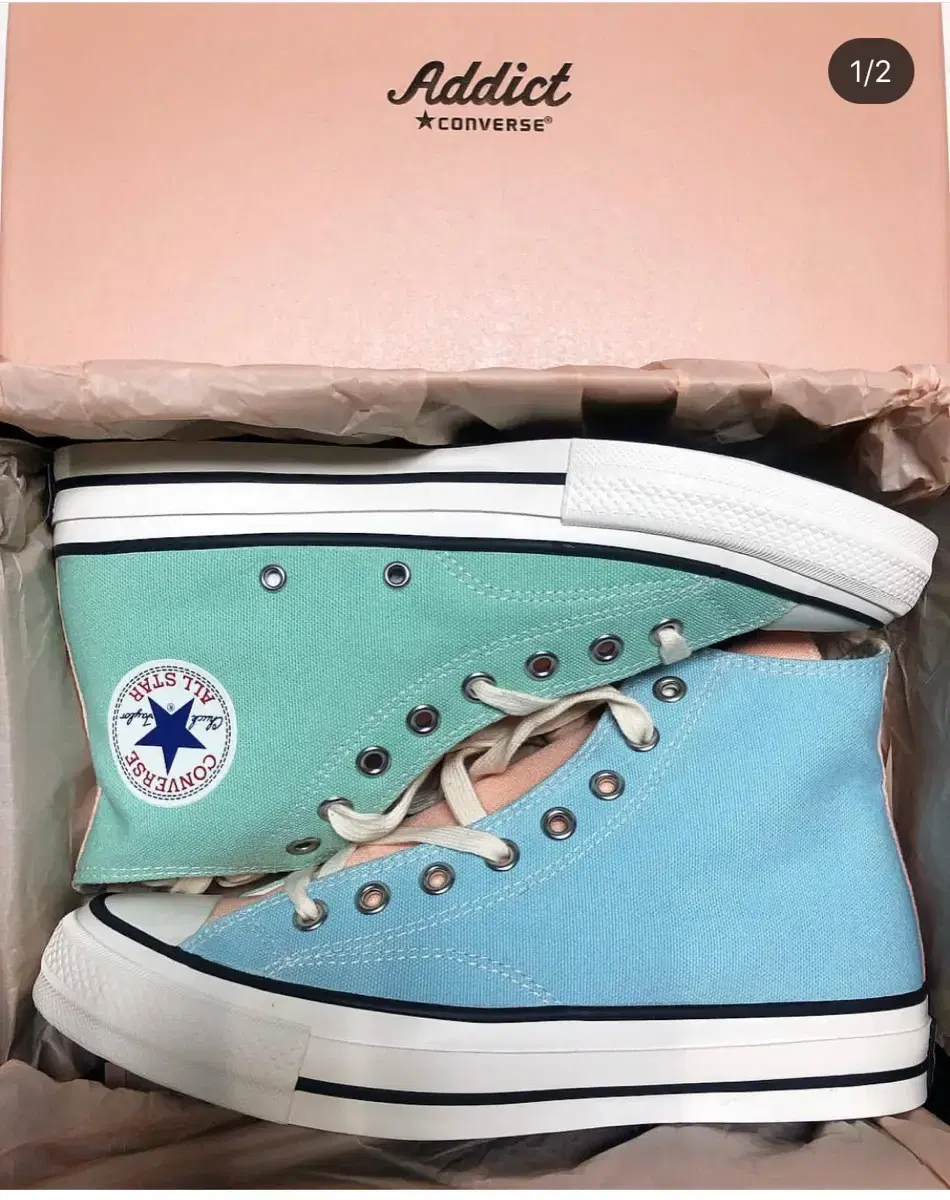 27.5cm マルチカラー Addict CHUCK TAYLOR HI